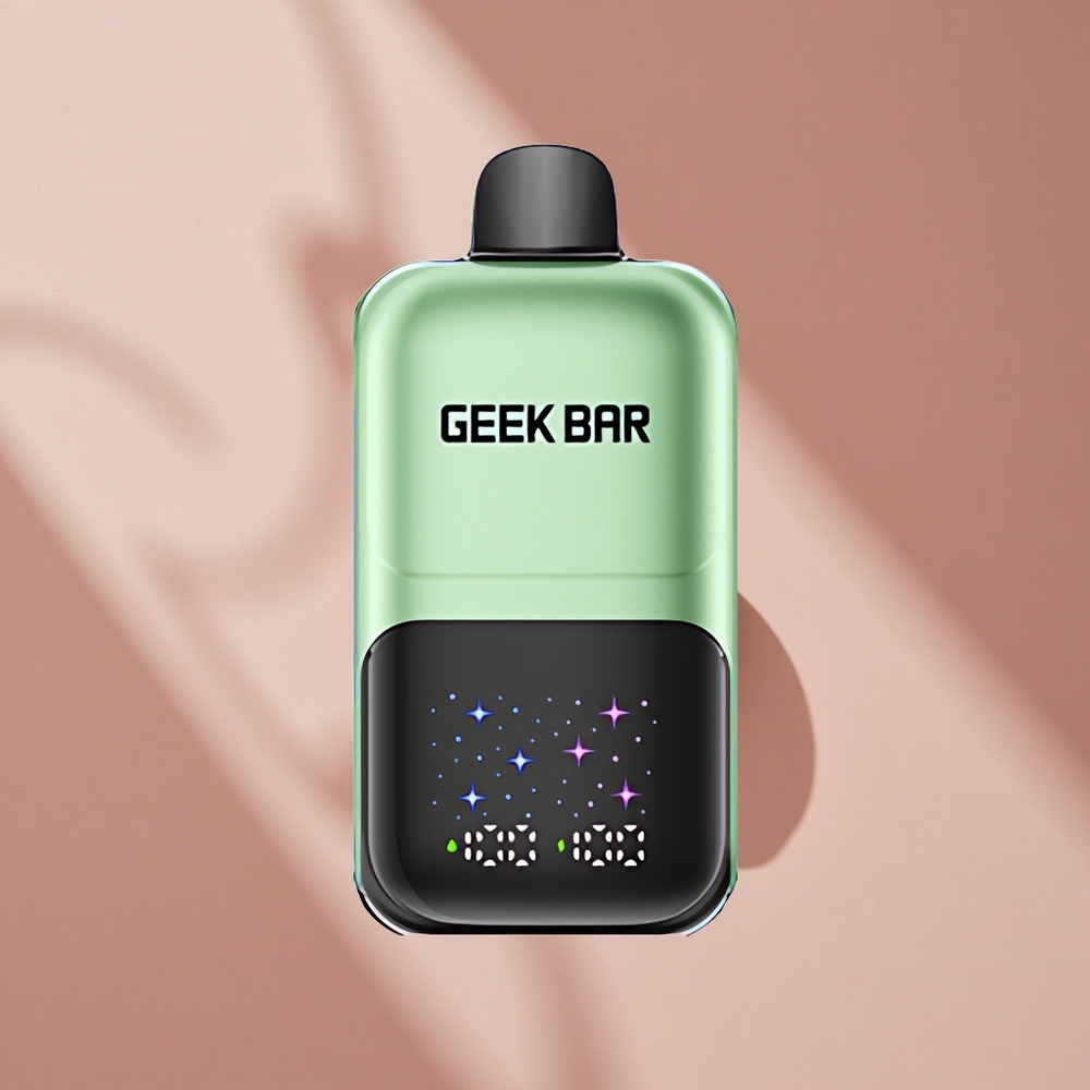 GEEK BAR 2GO Two Series 50000 Puffs 20мл Двойное Яблоко A&B с 3-уровневой Настройкой Вкуса/Охлаждения