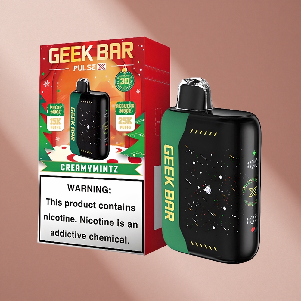Geek Bar Pulse X 25000 Puffs с 18 мл предзаправленной жидкости и USB Type-C