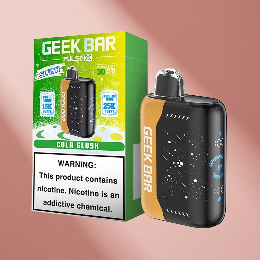 Geek Bar Pulse X 25000 Puffs Сладкий Лёд с 18мл Жидкости и USB Type-C