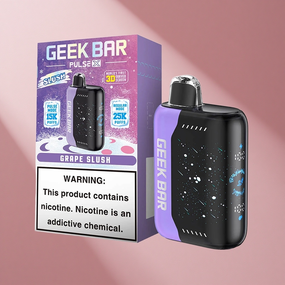 Geek Bar Pulse X 25000 Puffs Сладкий Лёд с 18мл Жидкости и USB Type-C