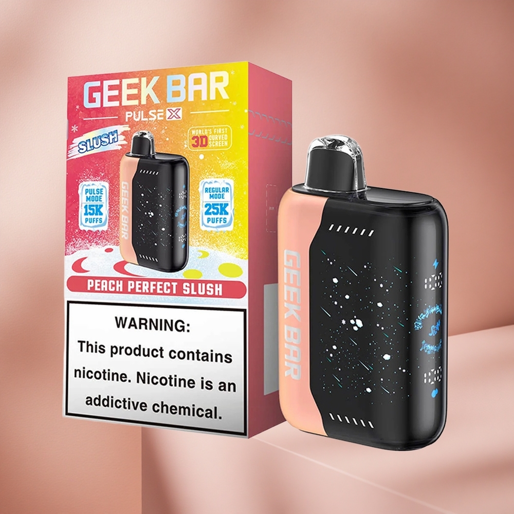 Geek Bar Pulse X 25000 Puffs Сладкий Лёд с 18мл Жидкости и USB Type-C
