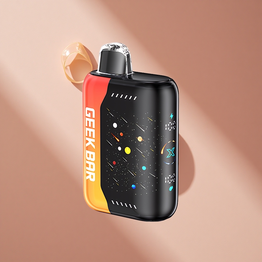GEEK BAR Pulse X 42K Puffs Meteor Edition Оранжевый Дракон с 3D изогнутым экраном и 820mAh