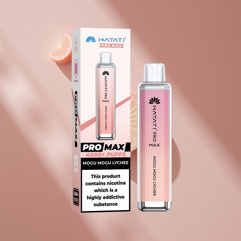 Hayati Pro Max 4000 Puffs Личи Dual 1.1 Ohm Mesh Coil