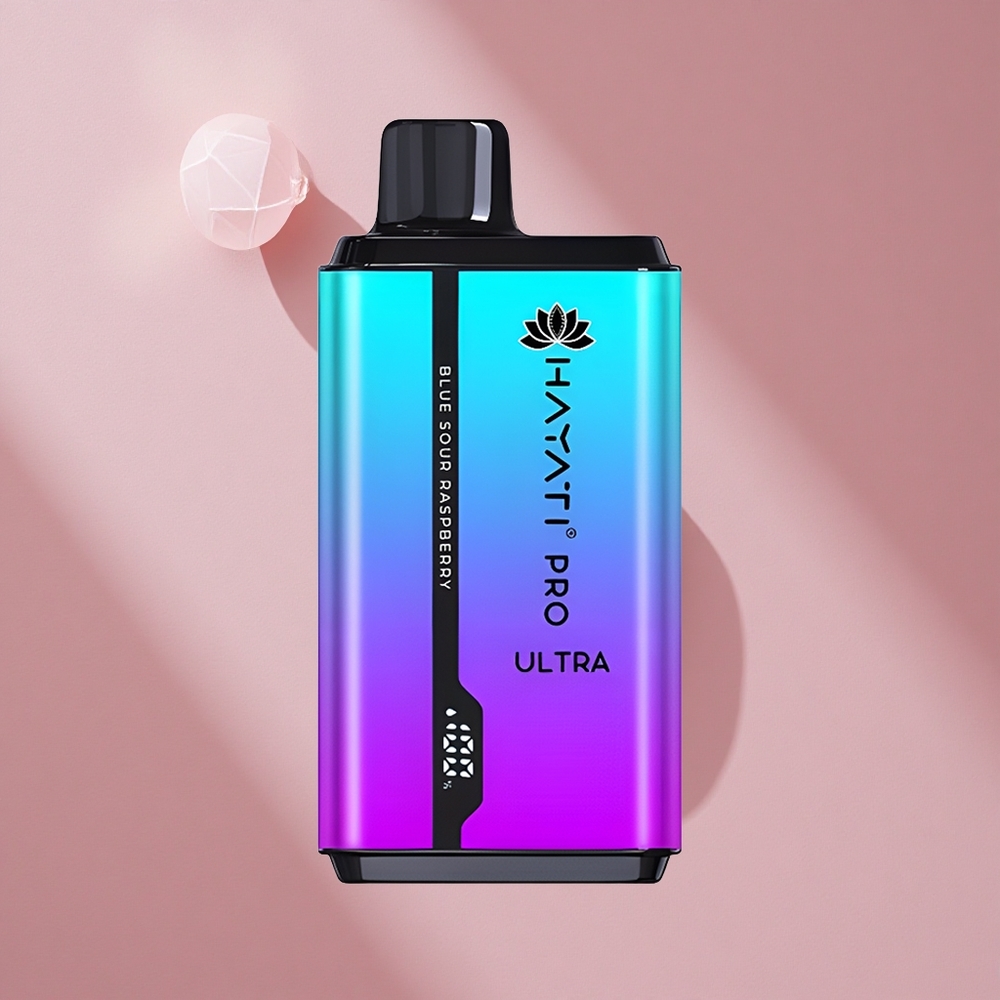 Hayati Pro Ultra 15000 затяжек 2 12мл жидкость Blue Sour Raspberry (Малина)
