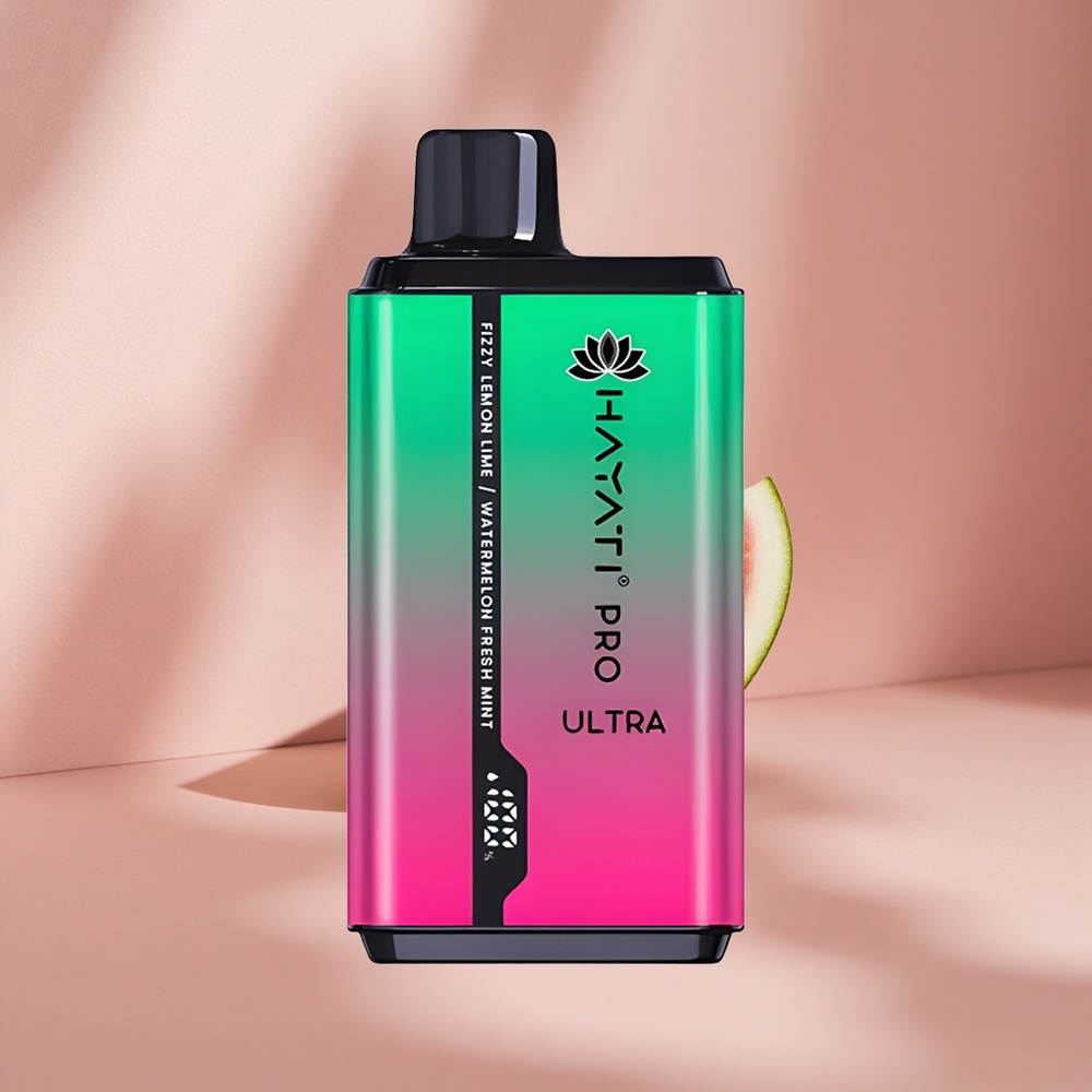 Hayati Pro Ultra 15000 Puffs Газированный Лимон и Лайм (15000 затяжек, 2% никотина)
