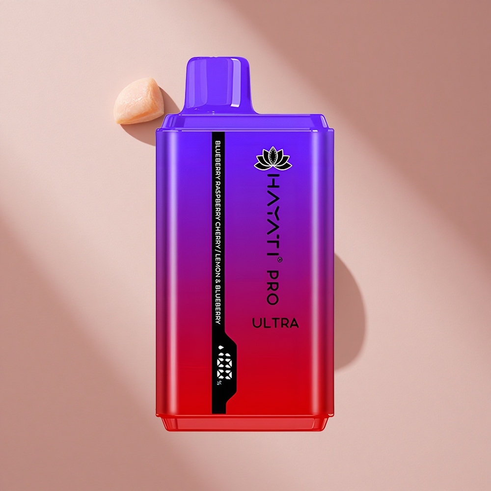Hayati Pro Ultra 15000 Puffs Черника Малина Вишня 2 12мл 2% никотина