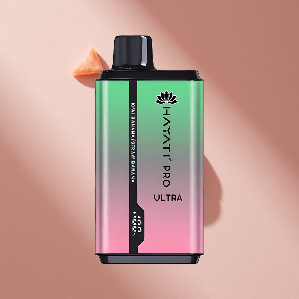 Hayati Pro Ultra 15000 Puffs Киви Банан 2 12мл 2% никотина