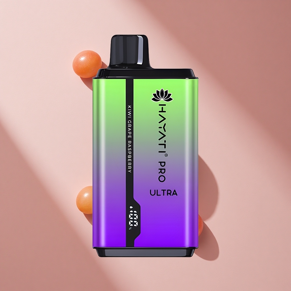 Hayati Pro Ultra 15000 Puffs Киви Виноград Малина 2 12мл 2% никотина