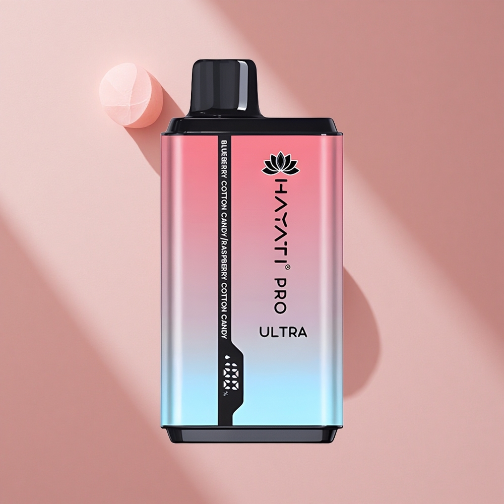 Hayati Pro Ultra 15000 Puffs 850мАч Черника Сахарная Вата