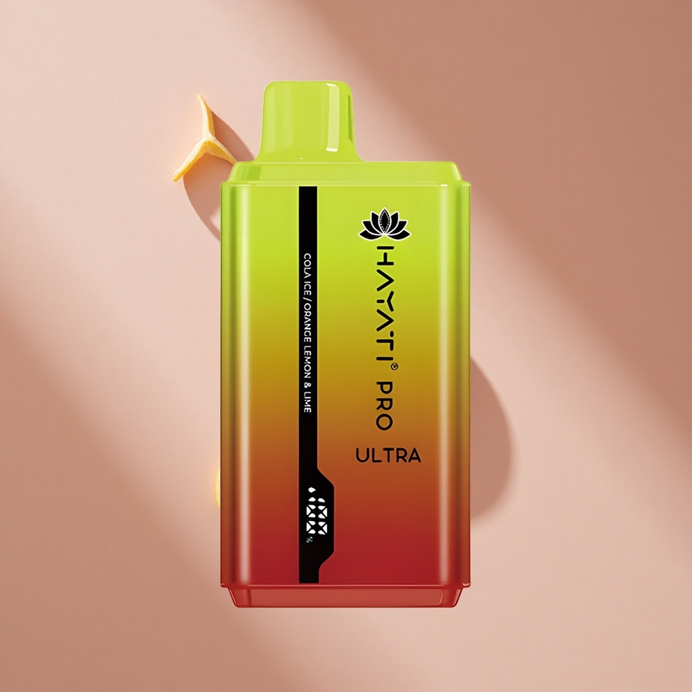 Hayati Pro Ultra 15000 Puffs с 850mAh батареей и вкусом Кола Айс