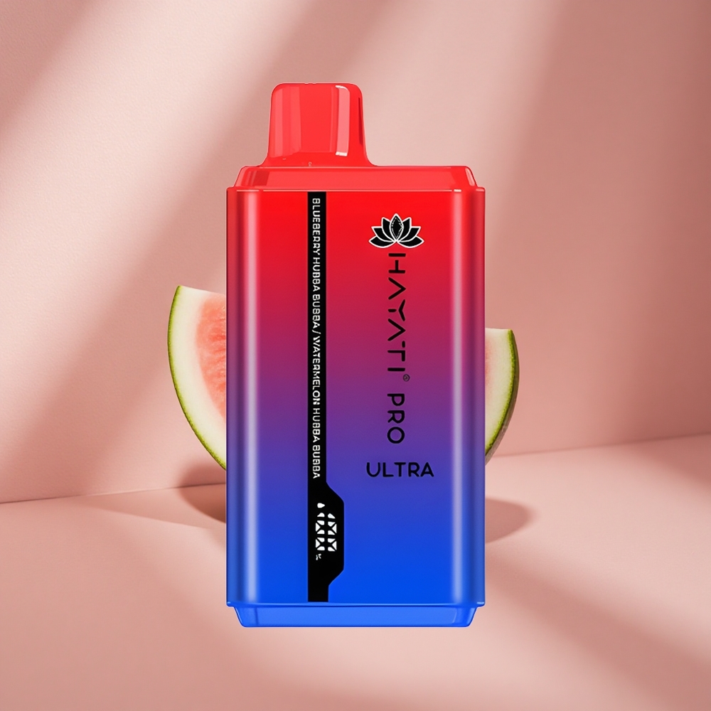 Hayati Pro Ultra 15000 Puffs Черника Hubba Bubba (15000 затяжек, 2% никотина)