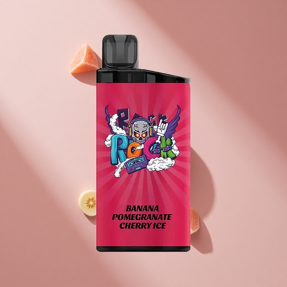 IGET Bar 3500 Puffs Банан Гранат Вишня Лёд (до 3500 затяжек, 1400 mAh)