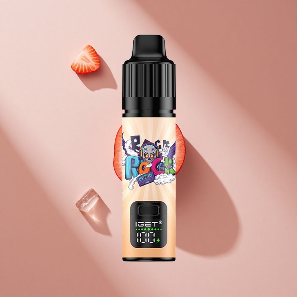 IGET BAR PLUS S3 POD 10000 Puffs Клубника-Киви Лёд 18 мл Жидкости