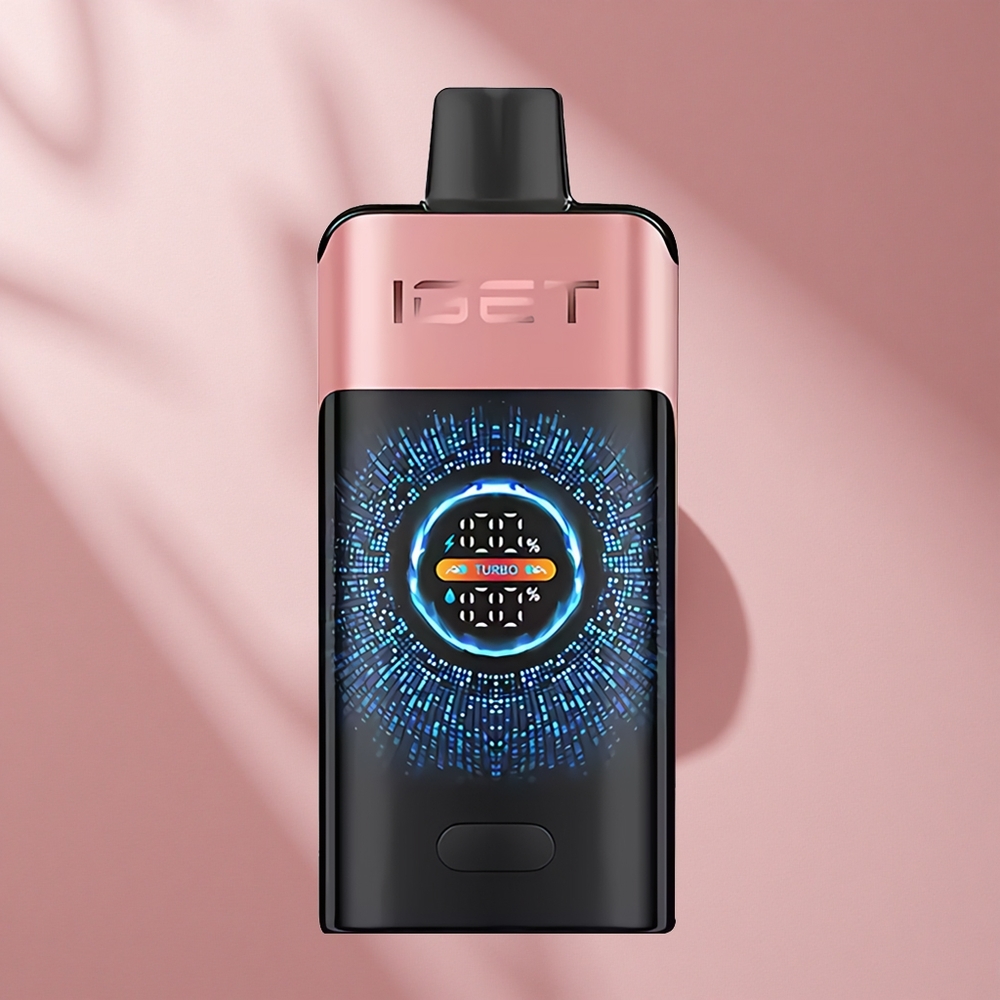 IGET ONE 12000 Puffs Черника Малина с экраном и 2700 mAh