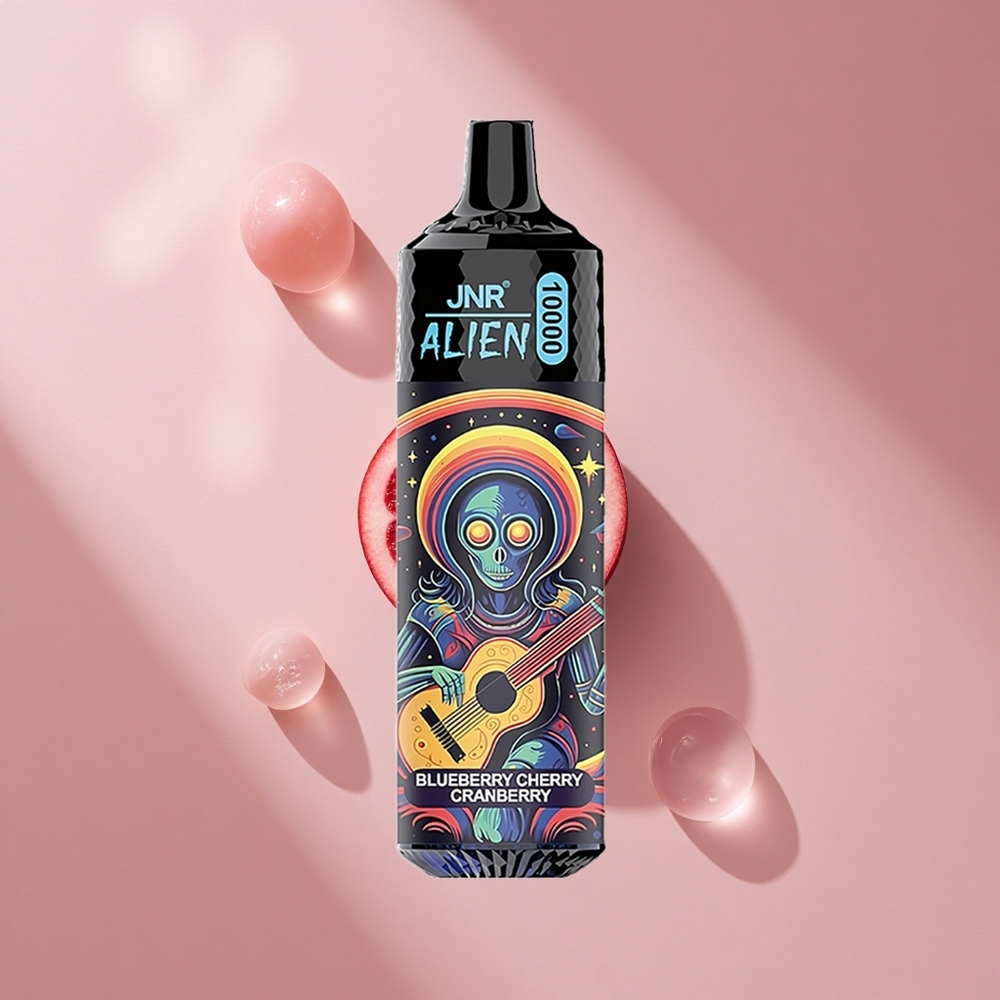 JNR Alien 10000 Puffs Черника Вишня Клюква с LED (RGB) подсветкой и 850mAh