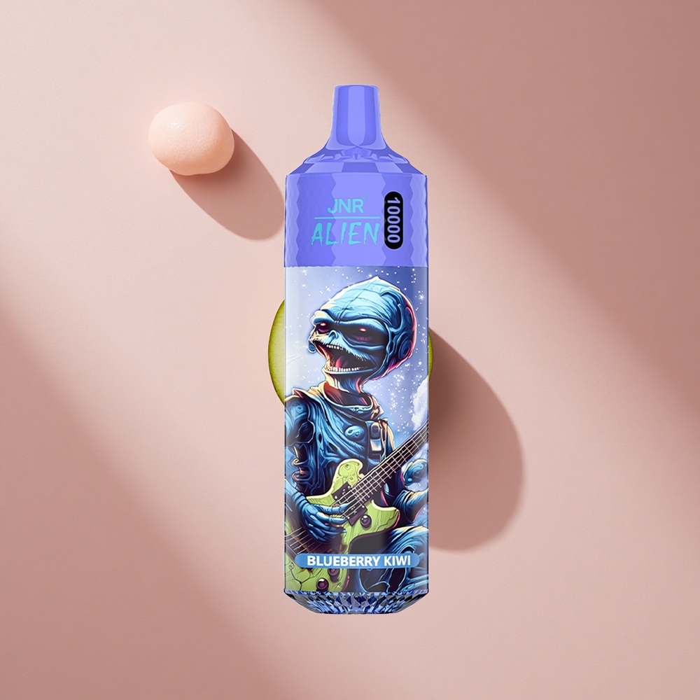 JNR Alien 10000 Puffs Черника Киви с LED (RGB) подсветкой и 850mAh