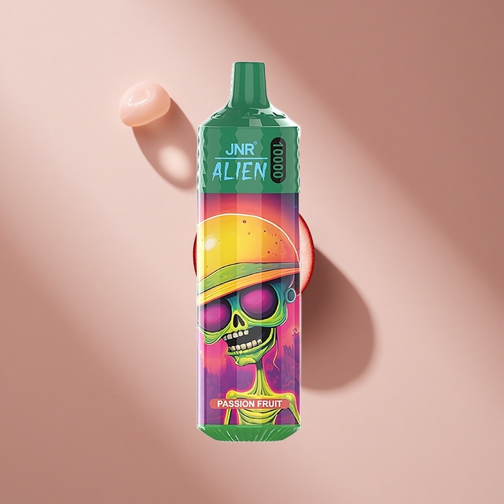 JNR Alien 10000 Puffs Маракуйя с LED (RGB) подсветкой и 850mAh