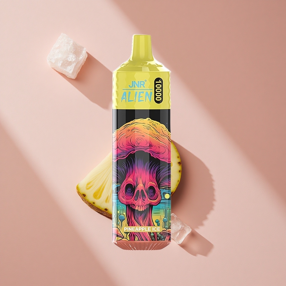 JNR Alien 10000 Puffs Ананасовый лед с LED (RGB) подсветкой и 850mAh
