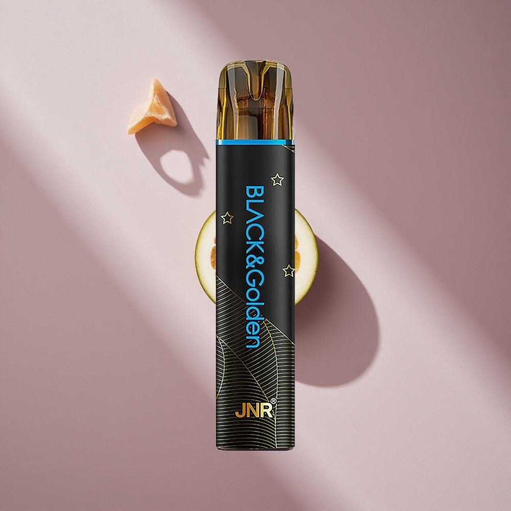 JNR Black&Golden 600+200 Puffs 800 затяжек Mr Blue (Синий)