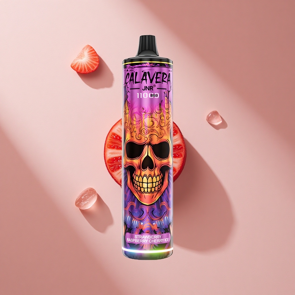 JNR Calavera 11000 Puffs Клубника Малина Вишня Лёд с Type-C и 850 mAh