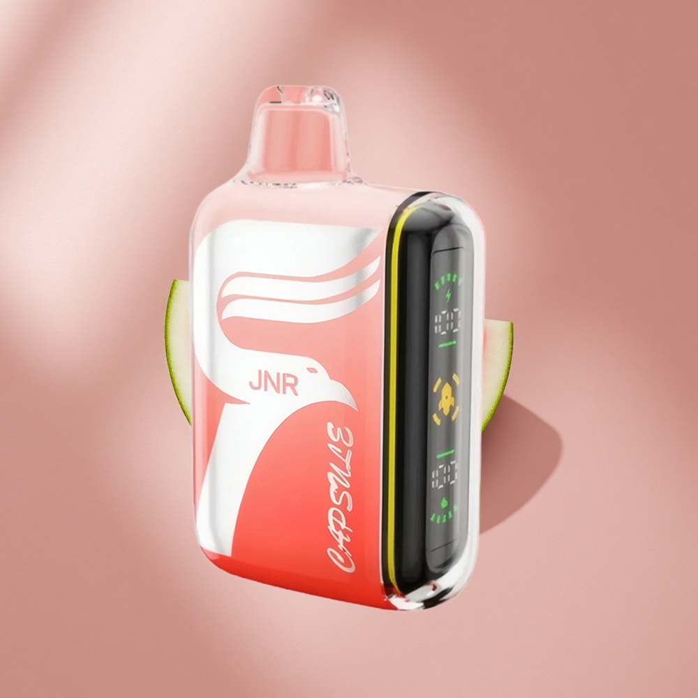 JNR Capsule 15000 Puffs Арбуз Бразз Лёд с Dual Mesh Coil и 20 мл жидкости
