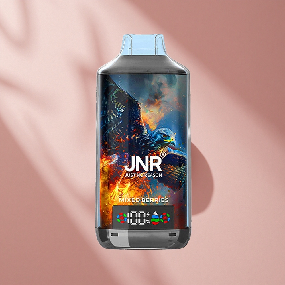 JNR Falcon X 18000 Puffs с цифровым дисплеем и Mixed Berries (Смешанные Ягоды)