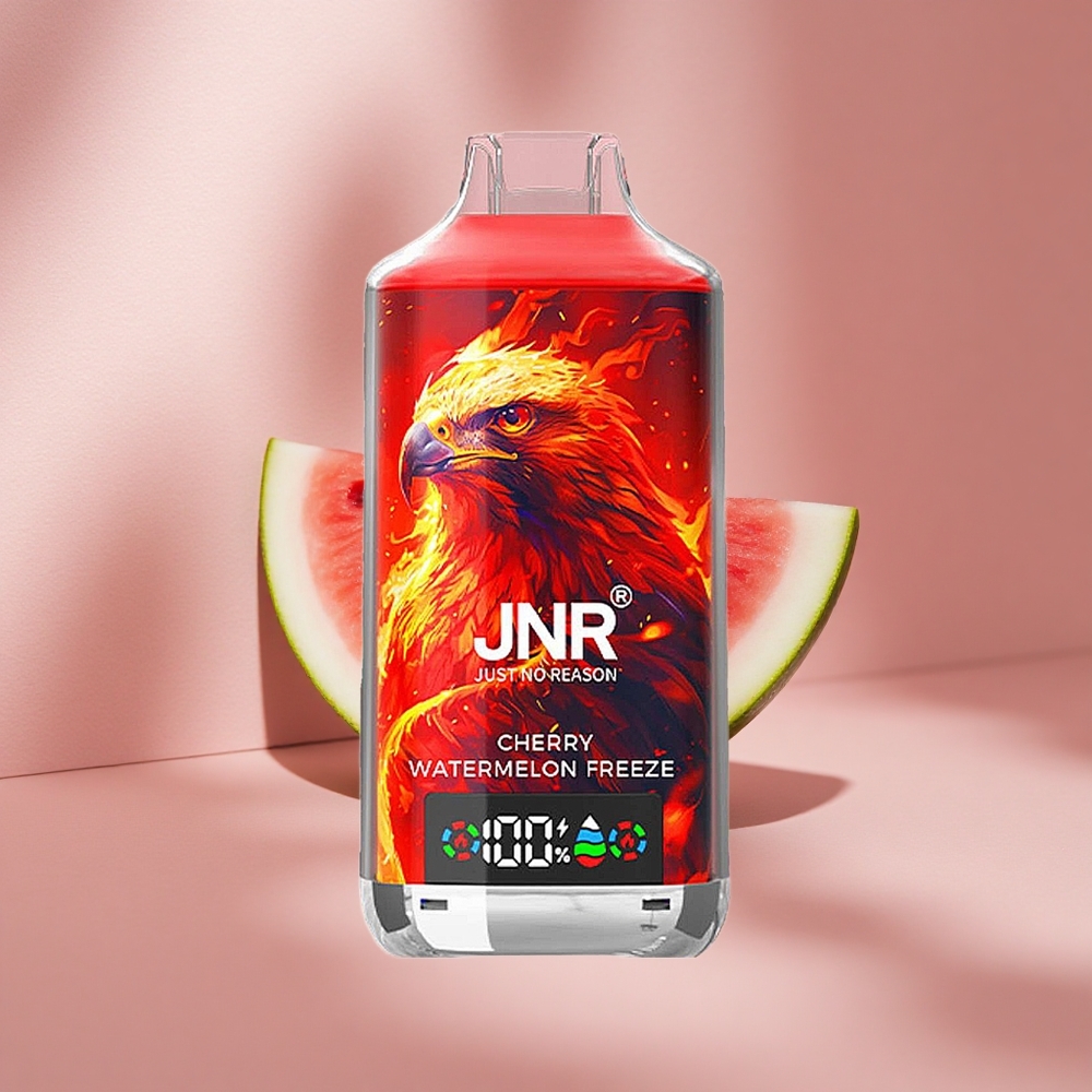 JNR Falcon X 18000 Puffs Черри Арбуз Лед с цифровым дисплеем и Type-C зарядкой