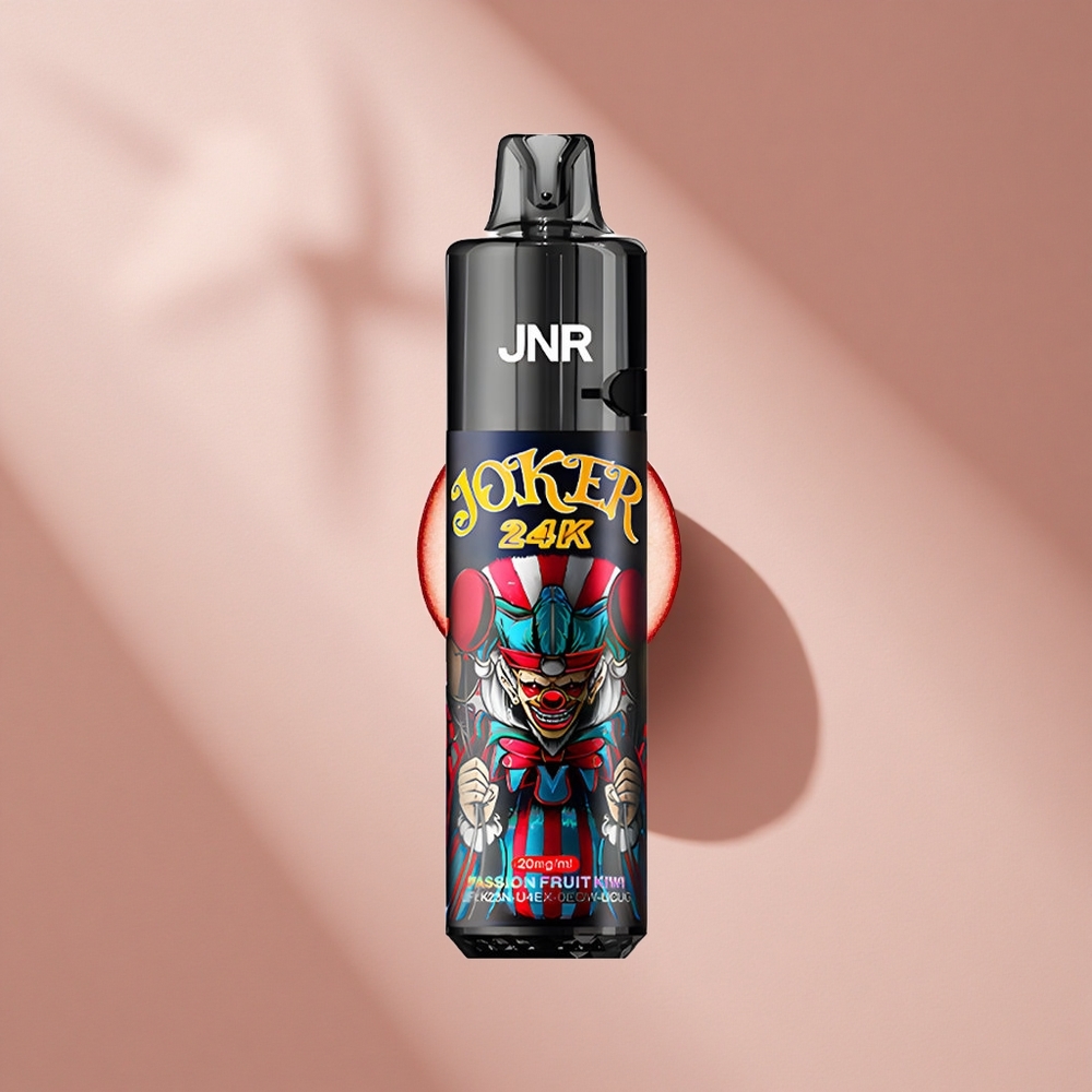 JNR Joker 24K Puffs Страсть Фрукт Киви с 800mAh батареей
