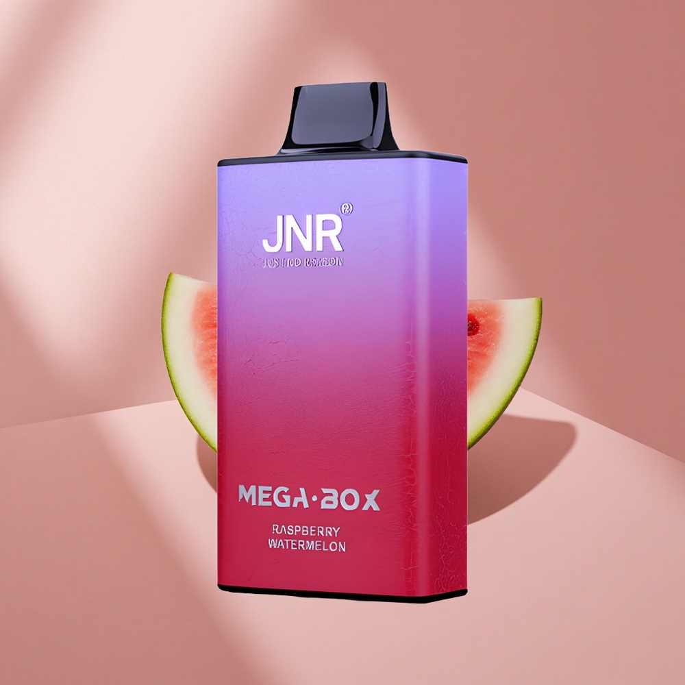 JNR Mega Box 25000 Puffs Малина-Арбуз с 30мл жидкости и 2% никотина