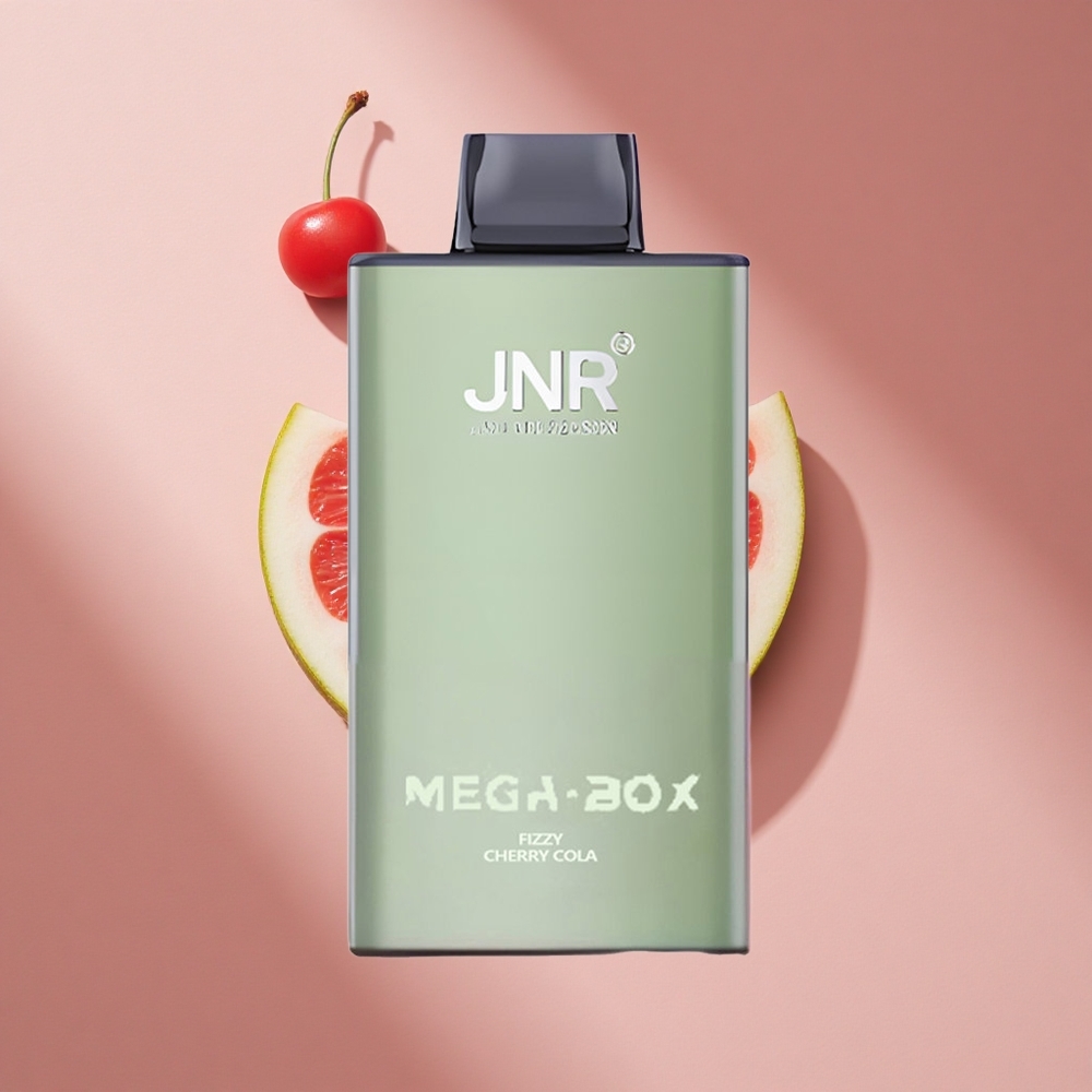 JNR Mega Box 25000 Puffs Вишнёвая Кола-Лимонад с 30мл жидкости и 850мАч батареей