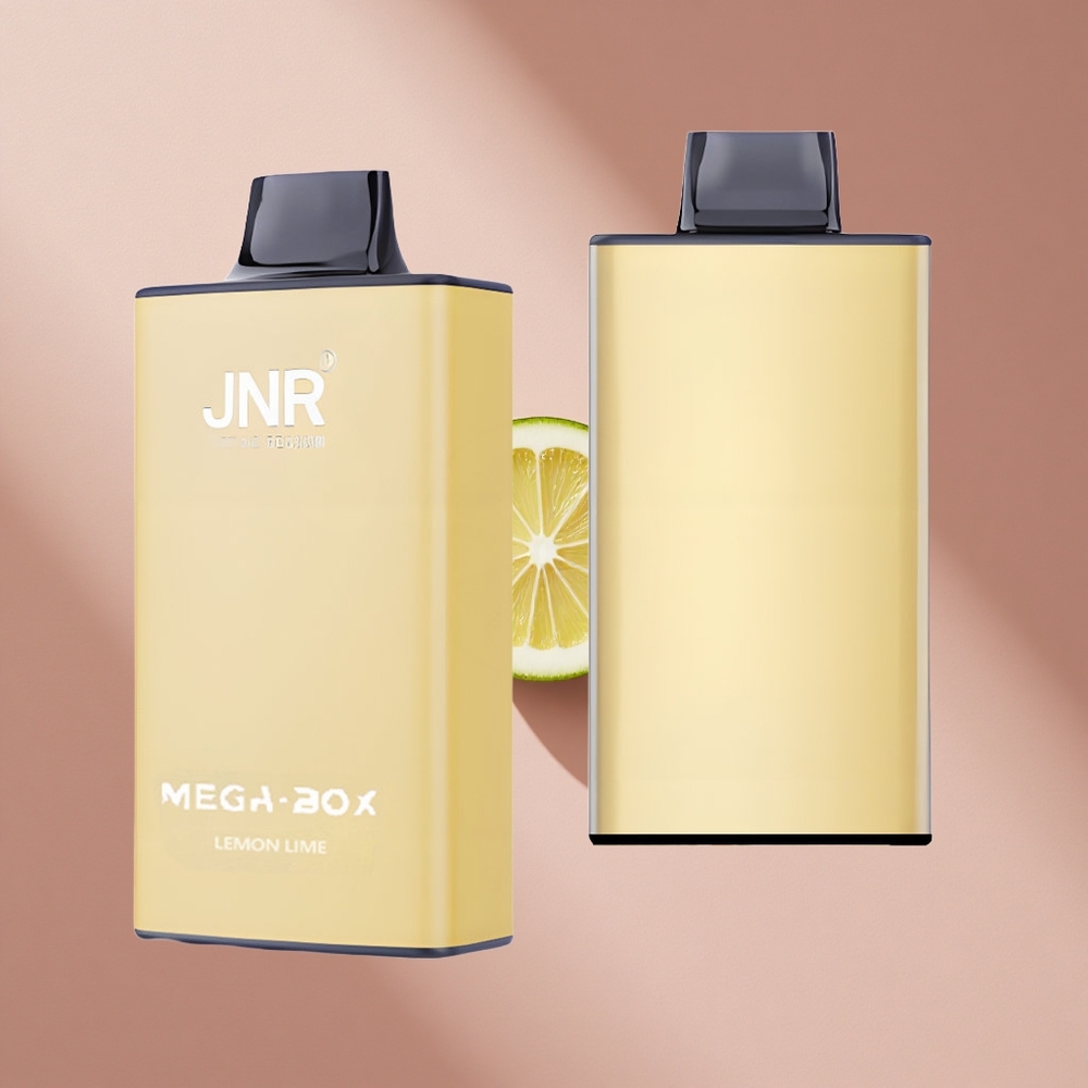 JNR Mega Box 25000 Puffs Лимон и Лайм с 30мл жидкости и Type-C зарядкой