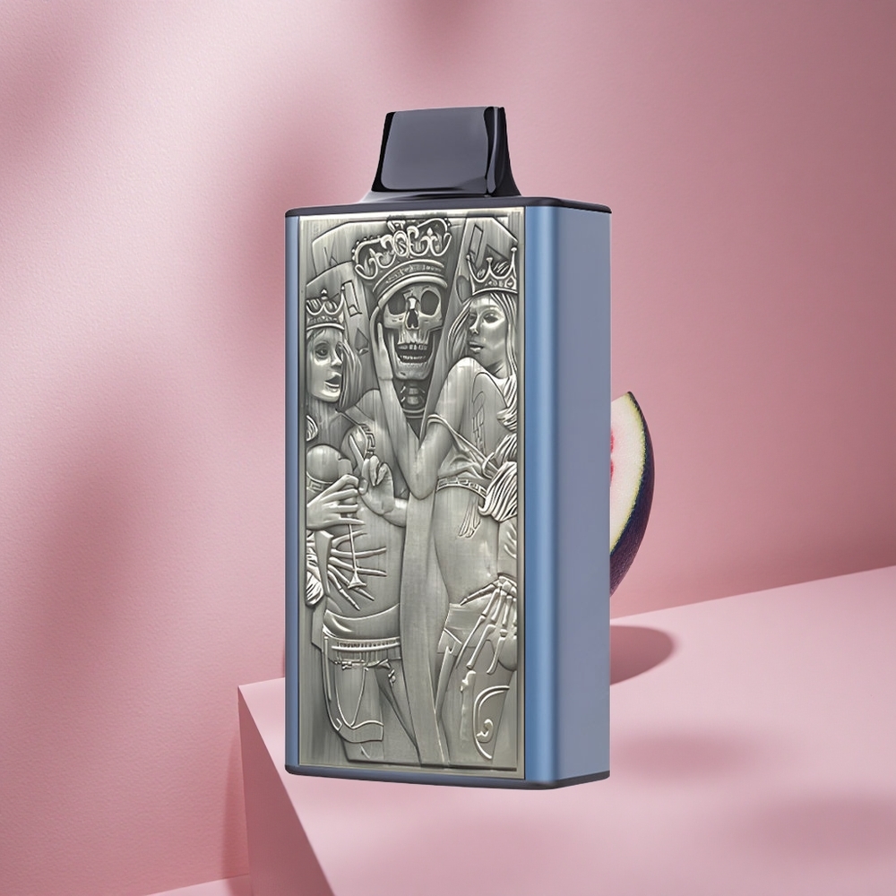 JNR Mega Box 25000 Puffs Blue Razz Cherry (Голубая малина и вишня), 850mAh Батарея