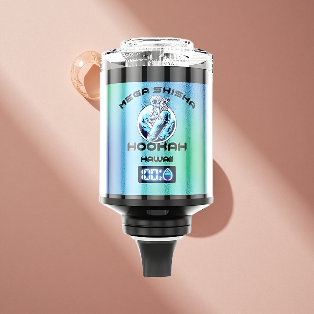 JNR Mega Shisha Hookah 100K Гавайи с 60мл жидкости и 2200мАч батареей