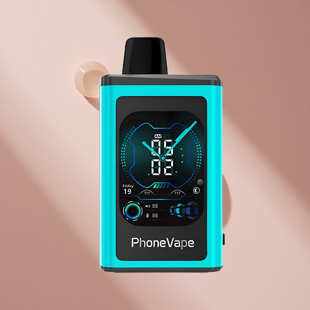 JNR PhoneVape 30000 затяжек Miami Мята с Turbo Mode и 850mAh Type-C