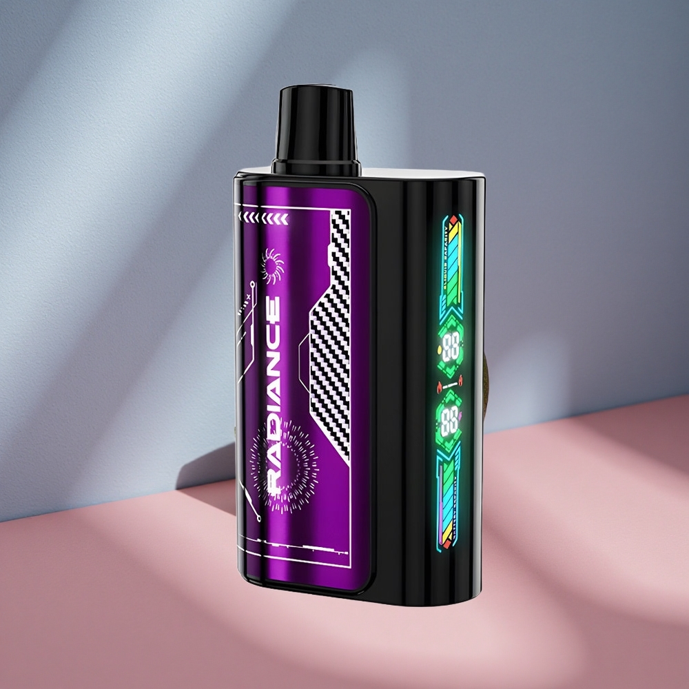 JNR Radiance 31000 Puffs Blue Razz Cherry (Голубая малина и вишня), 28мл жидкости, 950 мАч