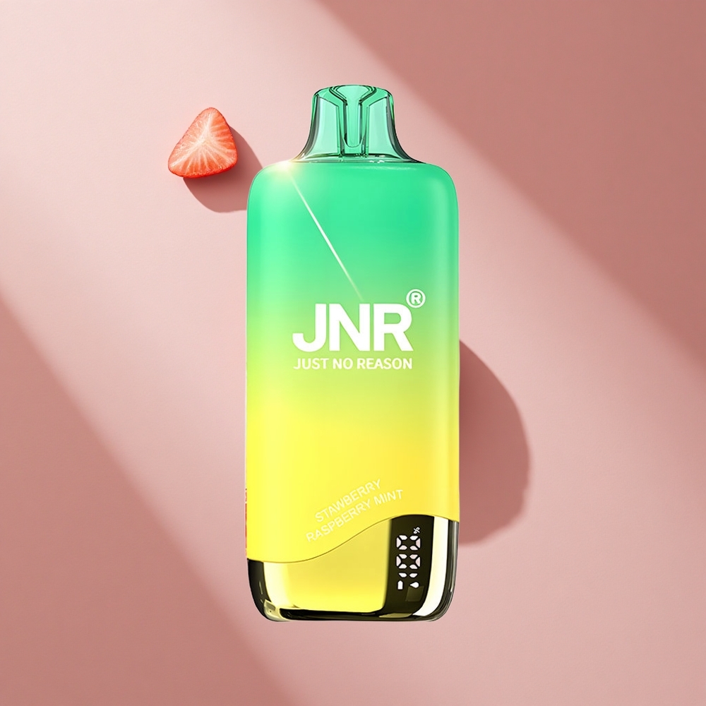 JNR Rainbow 10500 Puffs Клубника Малина Мята 18мл бак