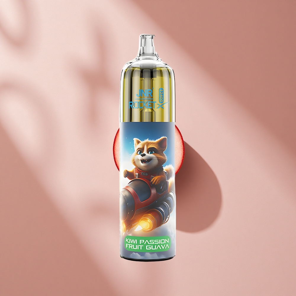 JNR Rocket-X 12400 Puffs Киви Маракуйя Гуава с RGB подсветкой и Adjustable Airflow
