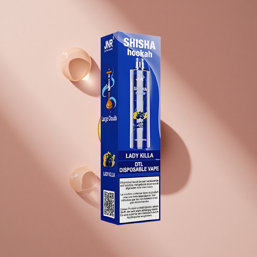 JNR Shisha Hookah 12000 Puffs Дама Убийца 24мл Type-C