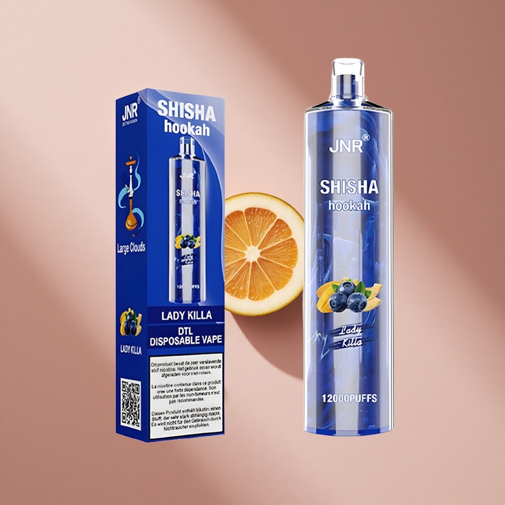 JNR Shisha Hookah 12000 Puffs Дама Убийца 24мл Type-C