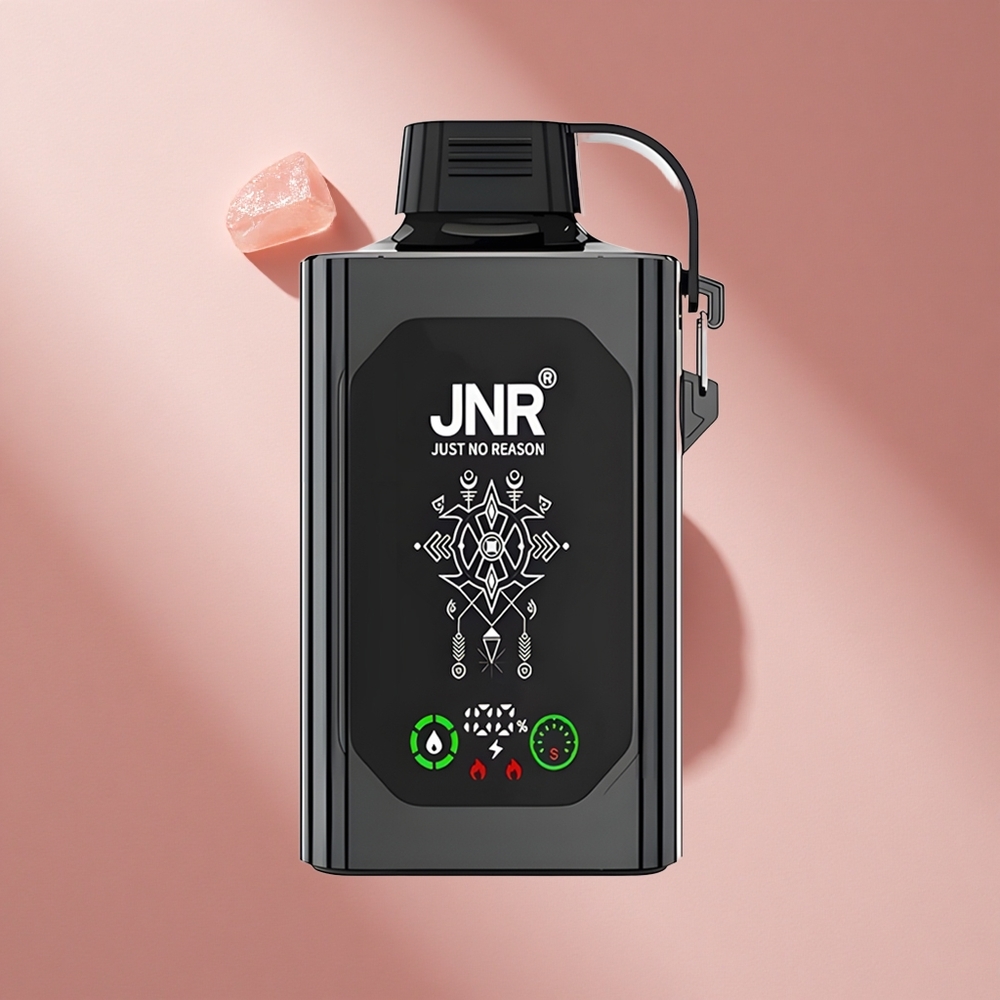 JNR Shisha Hookah Box 20500 Puffs Клубничный Лёд (HD Display, 25мл)