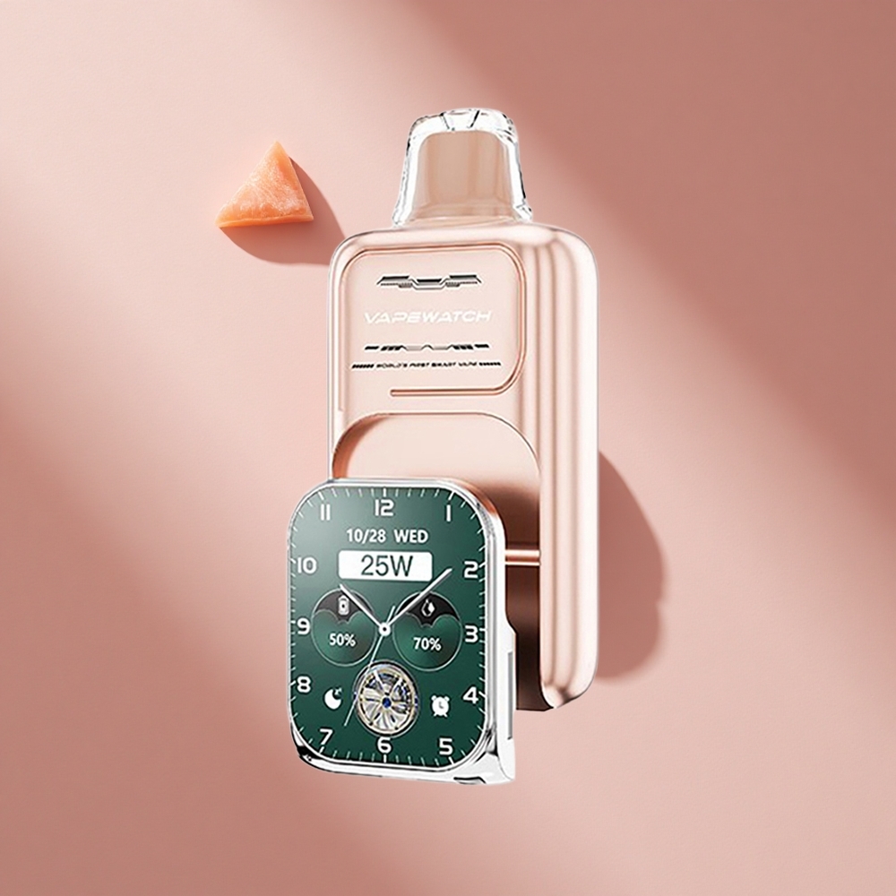 JNR Vape Watch 30000 Puffs Клубника-Банан, 19мл жидкость, 5% никотин