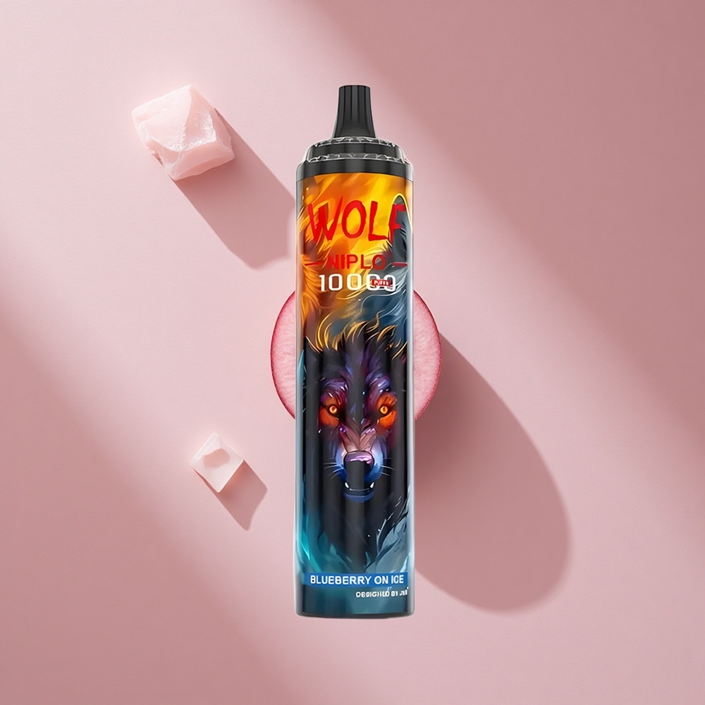 JNR Wolf Niplo 10000 Puffs Черника со льдом, 20мл жидкость