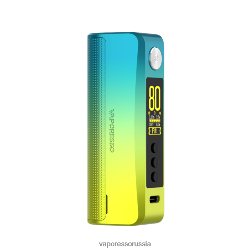Vaporesso вейп 888RNL226 зеленое сияние Vaporesso GEN мод 80-х