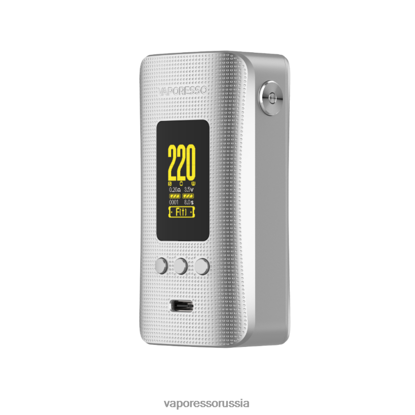 Vaporesso москва купить 888RNL243 серебро Vaporesso GEN 200 мод