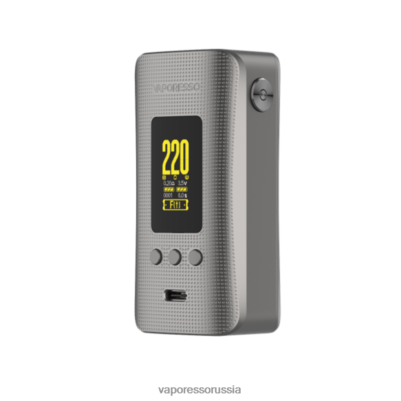 Vaporesso цена москва 888RNL247 матовый серый Vaporesso GEN 200 мод